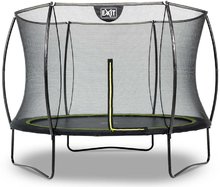 Trampolína s ochrannou sieťou Silhouette trampoline Exit Toys okrúhla priemer 244 cm čierna