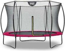 Trampolína s ochrannou sieťou Silhouette trampoline Pink Exit Toys okrúhla priemer 305 cm ružová