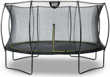 Trampolína s ochrannou sieťou Silhouette trampoline Exit Toys okrúhla priemer 366 cm čierna