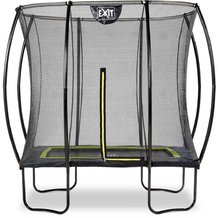 Trambulin védőhálóval Silhouette trampoline Exit Toys 153*214 cm fekete