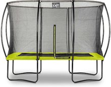 Trampolína s ochrannou sieťou Silhouette trampoline Exit Toys 214*305 cm zelená