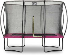 Trampolína s ochrannou sieťou Silhouette trampoline Pink Exit Toys 214*305 cm ružová