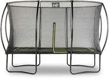Trambulin védőhálóval Silhouette trampoline Exit Toys 244*366 cm fekete