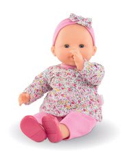 Játékbaba Louise Floral Mon Grand Poupon Corolle 36 cm kék pislogó szemekkel 24 hó-tól