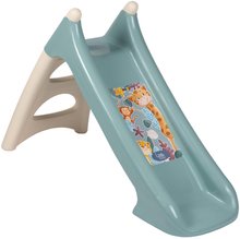 Tobogan cu apă și animăluțe XS Slide Little Smoby 90 cm cu conectare la apă și filtru UV de la 24 luni SM140311