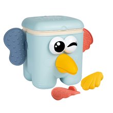 Cub didactic Kaboom Cube Little Smoby asamblarea diferitelor tipuri de animale pentru motricitatea fină cu 15 accesorii de la 18 luni