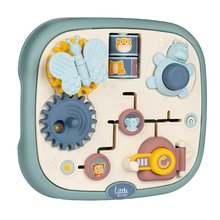 Tabletă didactică cu labirint Activity Tablet Little Smoby cu 5 activități pentru dezvoltarea motricității fine de la 12 luni SM140317