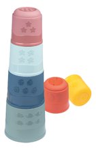 Didaktická veža Magic Tower Little Smoby výška 40 cm so 6 šálkami od 12 mes
