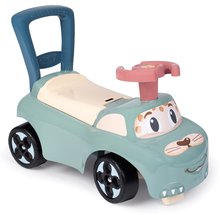 Babytaxiu Auto Ride On Little Smoby formă ergonomică cu spațiu de depozitare de la 10 luni