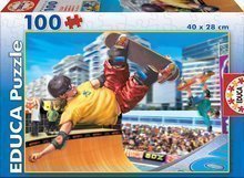 Puzzle Junior Skateboard Educa 100 dielov od 5 rokov