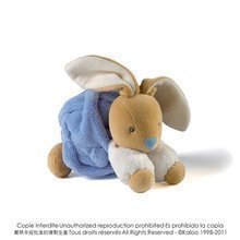 Iepuraş de pluş Plume-Indigo Rabbit Kaloo 18 cm în ambalaj de cadou pentru cei mai mici albastru