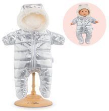 Téli kezeslábas Bunting Silvered Mon Grand Poupon Corolle 36 cm játékbaba részére 24 hó-tól