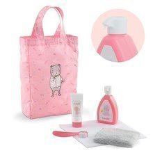 Kozmetická taštička Baby Care Mon Grand Poupon Corolle so 6 doplnkami ružová pre 36-42 cm bábiku od 24 mes CO140710