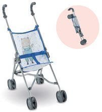 Cărucior sport de păpușă pliabil Umbrella Stroller Mon Grand Poupon Corolle Canne Blue pentru păpușa de jucărie 36-42 cm de la 24 de luni