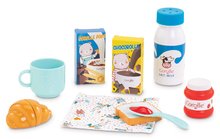 Reggeliző készlet croissanttal Breakfast Set Corolle 36-42 cm játékbabának 9 kiegészítő 24 hó-tól