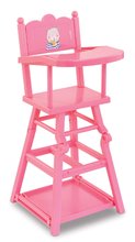 Etetőszék High Chair Pink Corolle 36-42 cm játékbabának rózsaszín