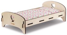 Drevená postieľka Wooden Bed Floral Corolle pre 30-36 cm bábiku