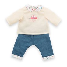 Tričko a džínsy pre bábiku T-shirt & Jeans A Weekend in Paris Mon Grand Poupon Corolle pre 36 cm bábiku od 24 mes