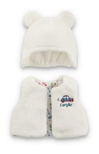 Vesta a čiapka pre bábiku Winter Set A Weekend in Paris Mon Grand Poupon Corolle pre 36 cm bábiku od 24 mes