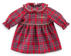 Šaty pre bábiku Dress Corolle Holidays Mon Grand Poupon Corolle vianočná edícia pre 36 cm bábiku od 24 mes
