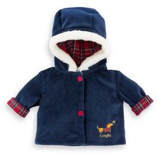 Kabát pre bábiku Coat Corolle Holidays Mon Grand Poupon Corolle vianočná edícia pre 36 cm bábiku od 24 mes
