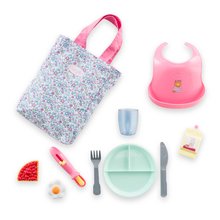Obedová súprava pre bábiku Large Mealtime Set Corolle pre 36-42 cm bábiku od 24 mes