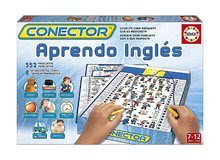 Spoločenská hra Conector Nauč sa anglicky Educa 352 otázok od 6 rokov