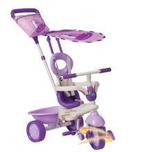 Trojkolka Safari Hippo Touch Steering smarTrike so slnečníkom fialová od 10 mes
