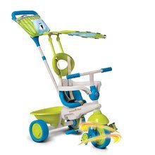 Trojkolka Safari Medveď Touch Steering smarTrike zeleno-modrá od 10 mes