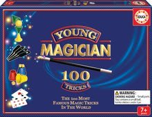 Készlet 100 bűvész játékkal és trükkel Magia Borras Educa angol nyelven 7 éves kortól   
