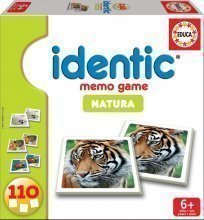 Pexeso Identic Memo Game Natura Educa 110 ks so zvieratami od 6 rokov