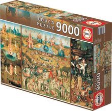 Puzzle Zahrada Pozemských Rozkoší - Hieronymus Bosch Educa 9 000 dílů od 15 let