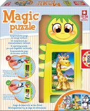 Skladačka Baby Tower Puzzle Educa s kockami od 18 mes