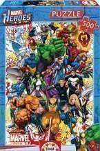 Puzzle Marvel Heroes Educa 500 de piese de la vârsta de 11 ani