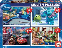 Dětské puzzle Pixar Educa 150-100-80-50 dílů od 5 let