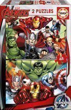 Puzzle pre deti Avengers Educa 2x48 dielov