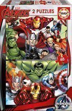 Puzzle pro děti Avengers Educa 2 x 48 dílků