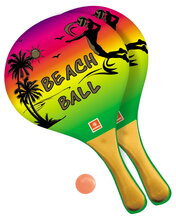 Strand tenisz Beach Ball Mondo 2*22 cm ütők és labda MON15980