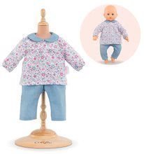 Ruha szett Blouse flower&pants Mon Grand Poupon Corolle 42 cm játékbaba részére 24 hó-tól