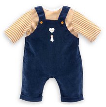 Tričko a overal pre bábiku T-shirt & Navy Blue Overall Mon Grand Poupon Corolle pre 42 cm bábiku od 24 mes