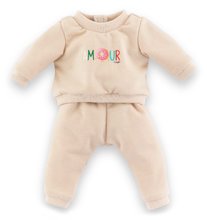 Tepláková súprava pre bábiku Beige Tracksuit Mon Grand Poupon Corolle pre 42 cm bábiku od 24 mes