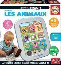 Tabletă electronică Animăluțe Lex Animaux Educa pentru copilașii de la 9-36 luni în limba franceză