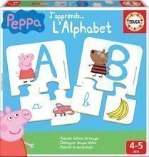 Naučná hra Učíme se ABC Peppa Pig Educa s obrázky a písmeny 78 dílů od 4–5 let
