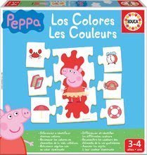 Náučná hra Učíme sa Farby Peppa Pig Educa s obrázkami a farbami 42 dielov od 3-4 rokov EDU16225