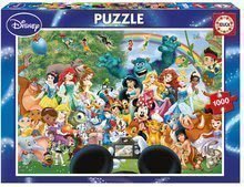 Puzzle Disney Family The Marvelous World of Disney II. Educa 1000 db 12 éves kortól