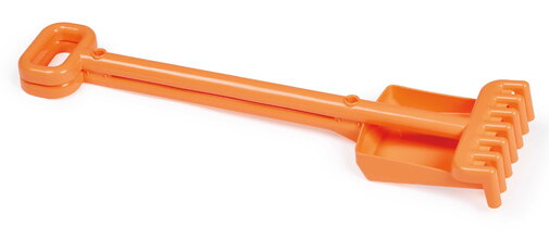 Sada lopatka a hrabičky Écoiffier délka 52 cm oranžová od 18 měsíců