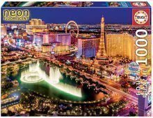 Puzzle Neon Series, Neon Las Vegas Educa 1000 de piese de la vârsta de 12 ani