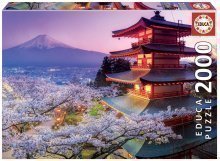 Puzzle Genuine Mount Fuji, Japan Educa 2000 dielov od 13 rokov