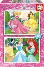 Puzzle copii Prinţese Disney Educa 2x20 buc