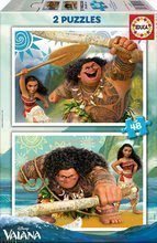 Puzzle pre deti Vaiana Disney Educa 2x48 dielikov od 4 rokov